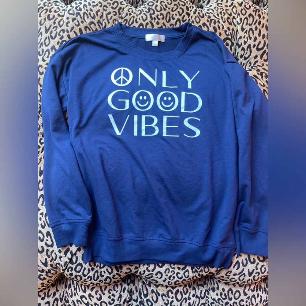 CHILL COLLECTION KIDS NAVY SWEATER✨